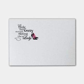 Post-it® Cachez vos notes de post-it folles