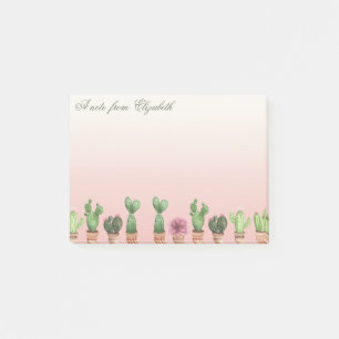 Post-it® Cactus élégant et féminin