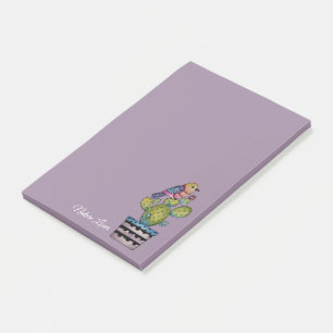 Post-it® Cactus Et Arc-En-Ciel En Aquarelle