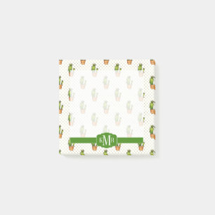 Post-it® Cactus et motif de point succulent de Polk