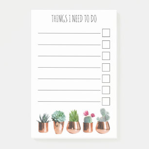 Post-it® Cactus et succulents dans la liste des lots d'or R