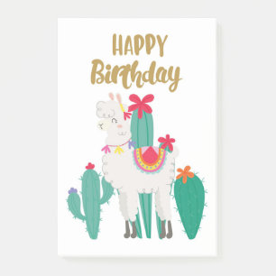 Post-it® Cactus Joyeux anniversaire