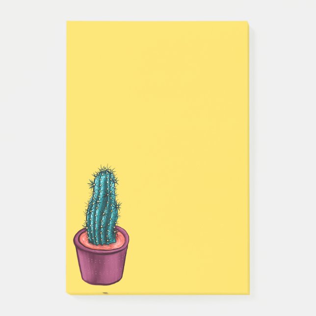 Post-it® Cactus psychédélique Trippy Succulent (Devant)