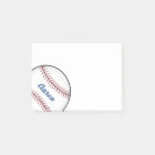 Cadeau de notes adhésives personnalisées de baseba