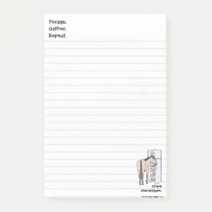 Post-it® Cadeau drôle pour amateur de chevaux Fantaisie Fro
