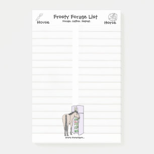 Post-it® Cadeau drôle pour amateur de chevaux Fantaisie Fro
