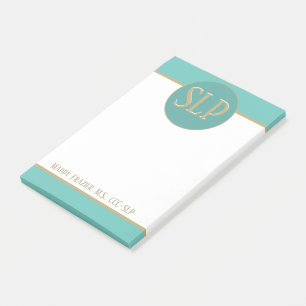 Post-it® Cadeau! Pathologiste de la parole customisée post