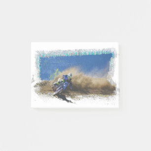 Post-it® Cadeaux d'art pour coureur de motocross