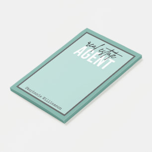 Post-it® Cadeaux de l'agent immobilier personnalisé pour le
