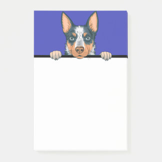 Post-it® Cadeaux pour les amoureux de Blue Heeler Chien de