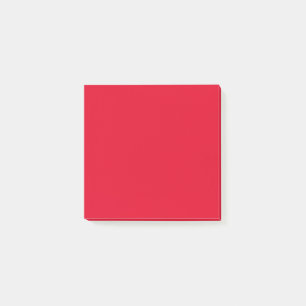 Post-it® Cadmium Rouge couleur solide