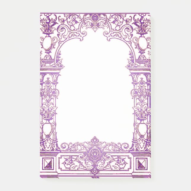 Post-it® Cadre baroque antique (Devant)