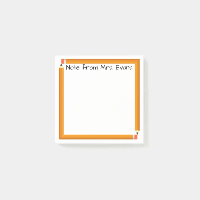Post-it® Cadre de crayon (Devant)