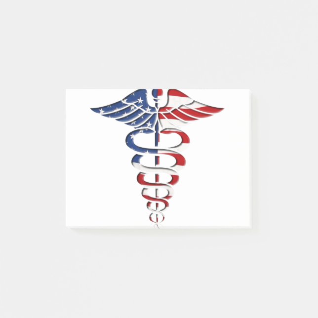 Post-it® Caduceus américain (Devant)