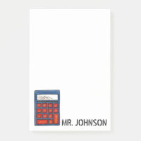 Calculatrice personnalisée Math School Enseignant 