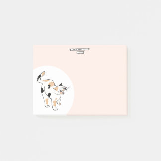 Post-it® Calico Cat