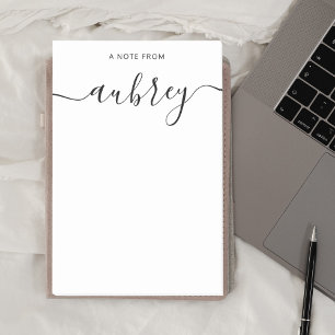 Post-it® Calligraphie manuscrite simple et moderne