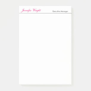 Post-it® Calligraphie minimaliste professionnelle