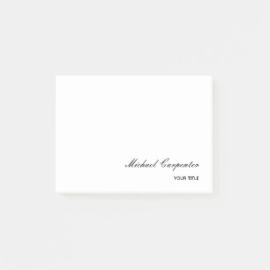 Post-it® Calligraphie professionnelle simple