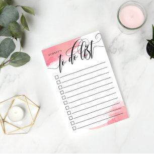 Post-it® Calligraphie tourbillonnant - Rose - Liste des cas