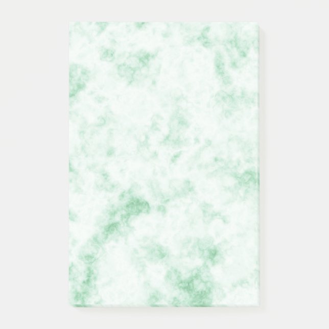 Post-it® Calmer les notes post-it en marbre vert (Devant)
