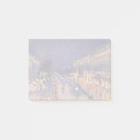 Camille Pissarro Le Boulevard Montmartre La Nuit