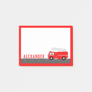 Post-it® Camion d'incendie pour enfants