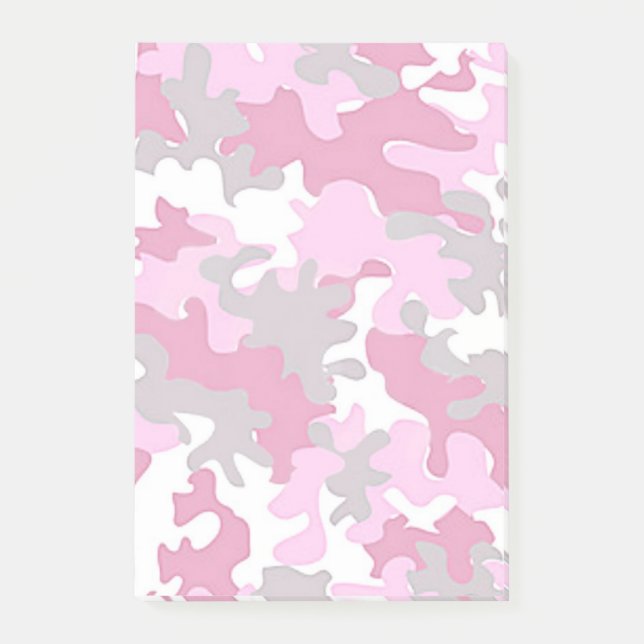 Post-it® Camo rose (Devant)
