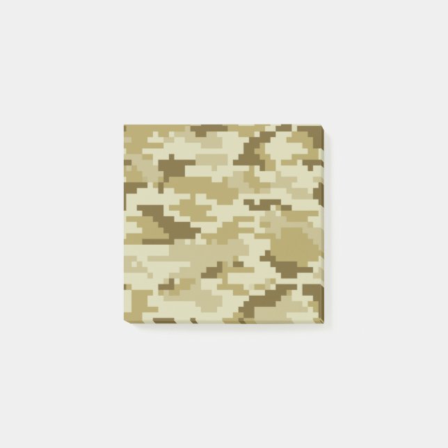 Post-it® Camouflage/Camo de désert de 8 de bit Digitals de (Devant)