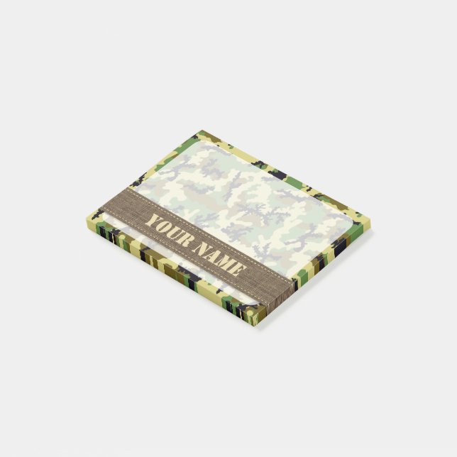 Post-it® Camouflage des bois (Incliné)