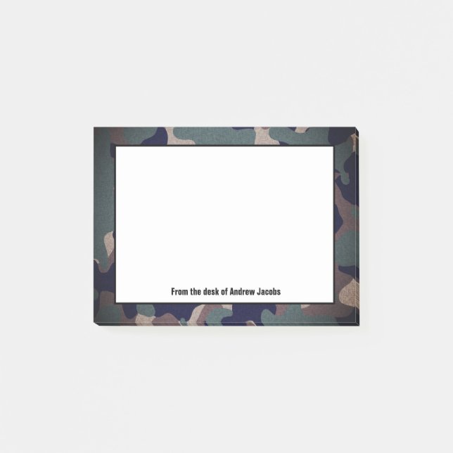 Post-it® Camouflage personnalisé (Devant)