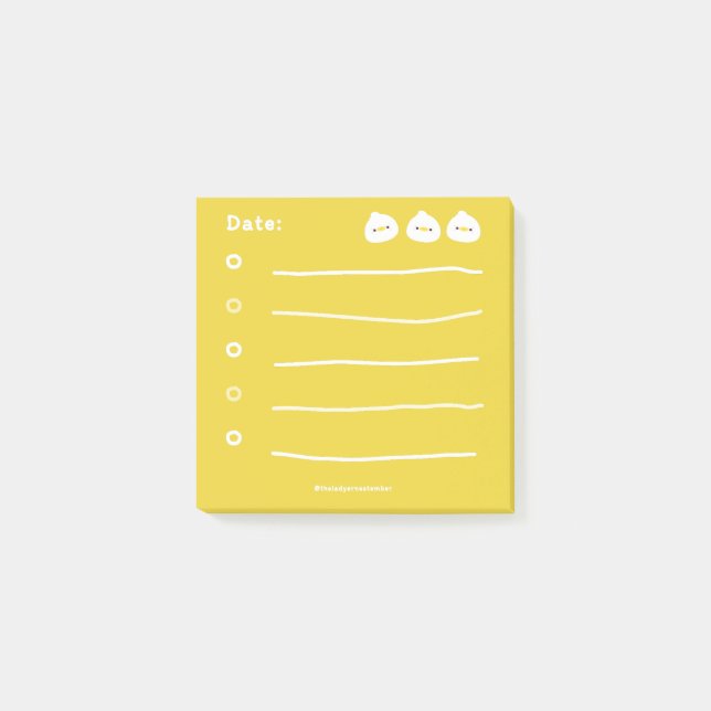 Post-it® Canard (Devant)