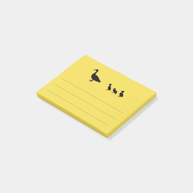 Post-it® Canard et caneton (Incliné)