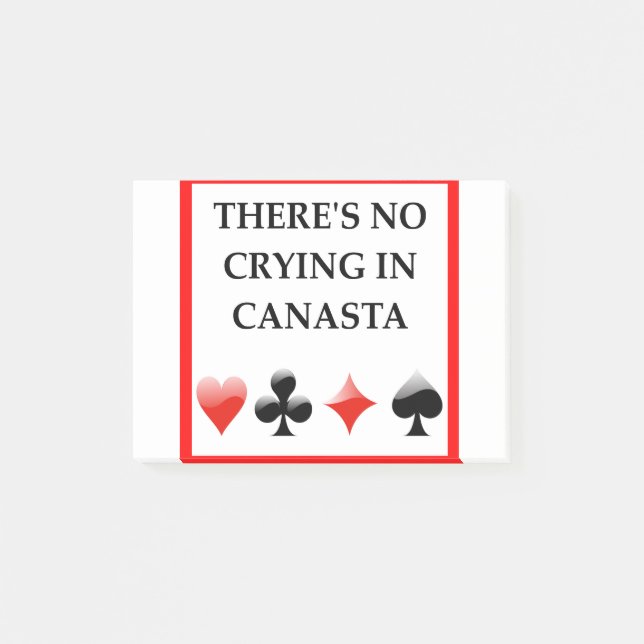 POST-IT® CANASTA (Devant)