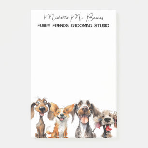 Post-it® Canine Chien Groomer Animaux de compagnie Services