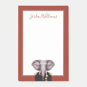 Post-it® Capitaine Elephant   ajoutent votre nom