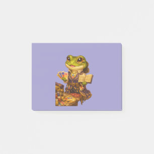 Post-it® Caractère de grenouille créatrice de royaume