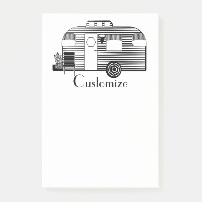 Post-it® Caravane Camper Traveller Thunder_Cove (Devant)