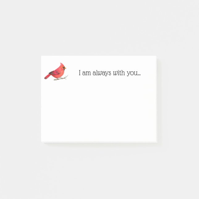 Post-it® Cardinal Post-It (Devant)