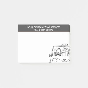 Post-it® Caricature de location de voiture et services de t
