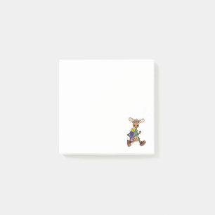 Post-it® Caricature de Moose Hiker