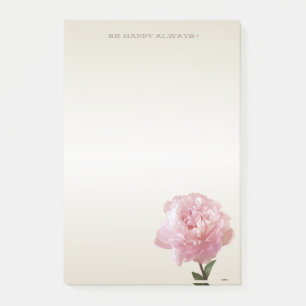 Post-it® Carnation romantique moderne - Personnalisée