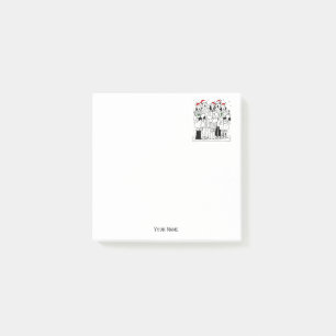 Post-it® Caroleurs de Noël avec Noël de neige