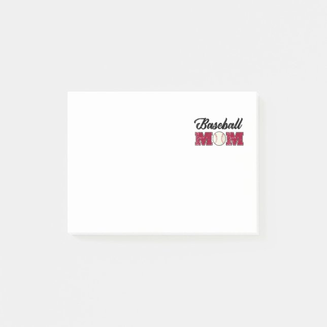 Post-it® Carré de maman de base-ball (Devant)