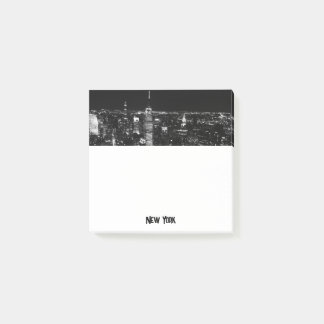 Post-it® Carré Skyline de nuit de New York