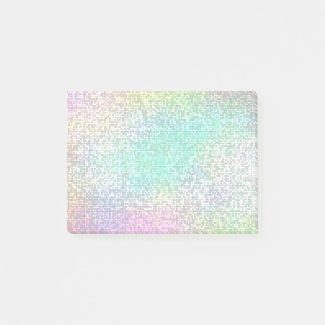 Post-it® Carrelage Cosmos coloré Mosaïque (Devant)