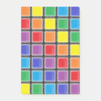 Post-it® Carrés arc-en-ciel