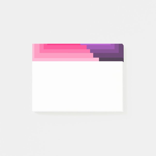 Post-it® Carrés Art déco (Devant)