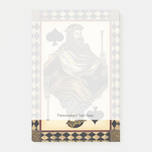 Post-it® Carte de jeu King of Spades par Vision Studio