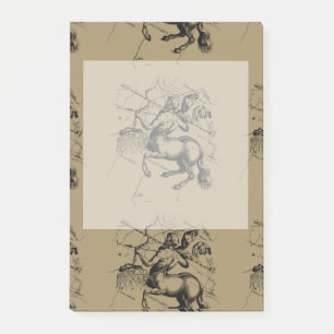 Post-it® Carte de la constellation Sagittarius par Hevelius